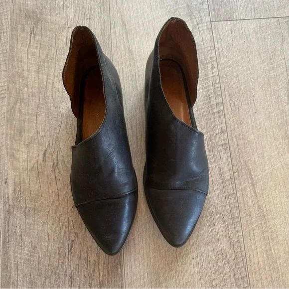 Toe Flats Free People Royale Flat Black Hot Free People Royale